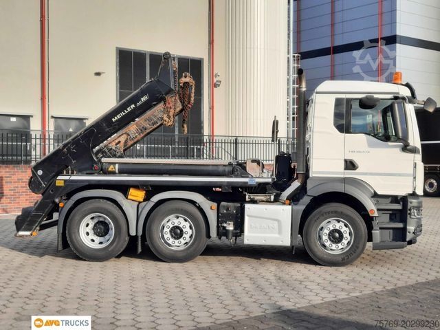Xe tải ben MAN 26.470 TGS Meiller Funk Vorlauf-Lenkachse