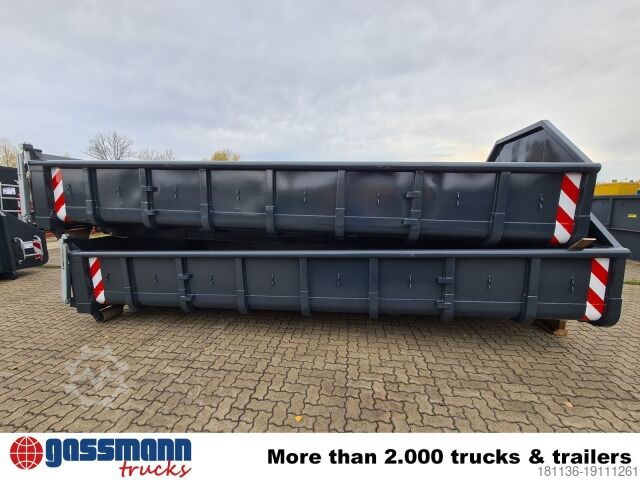Contenedor de volteo  Abrollcontainer mit Klappe ca. 12m³, überfahrbar