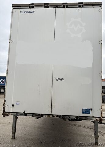 Αλλαγή αμαξώματος με πλατφόρμα & μουσαμά Krone Jumbo 7,82m Innenhöhe 3m Edschaverdeck