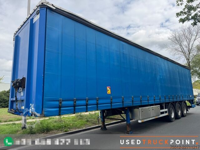 Klizne cerade Pacton 3-Asser / Open Roof / Tail Lift / Belgium Trailer
