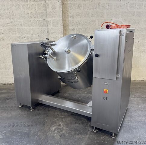 Mixer/vătu vacuum 300 L, tip VSM Glass Vacuümmenger / -tumbler 300 L.