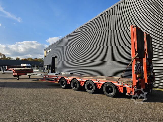 Nízky nakladač Faymonville F-S44-/ 4 x STEERING / HYDRAULIC RAMPS / EXTEND...