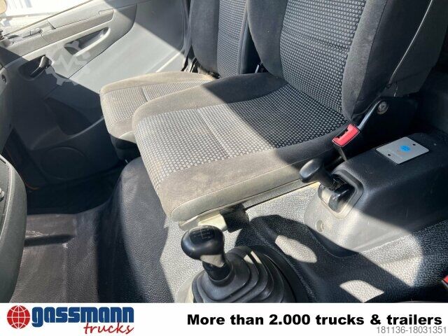 Camion cu platformă Mercedes-Benz Atego 1024 L 4x2 mit Kran Fassi F80A.0.21