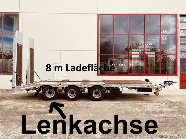 Trailer gandeng low loader Möslein TT 31  31 t Tridem- Tieflader 3 Achs, 8 m LadeflächeNeufahrzeug
