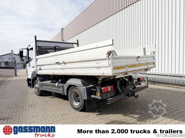 Furgón volquete Mercedes-Benz Atego 821 K 4x2, 2x AHK