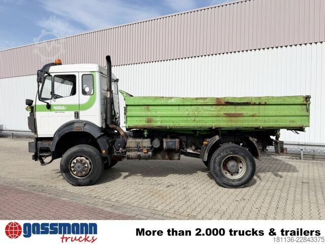 Camión volquete Mercedes-Benz SK 1831 AK 4x4, Winterdienstausstattung