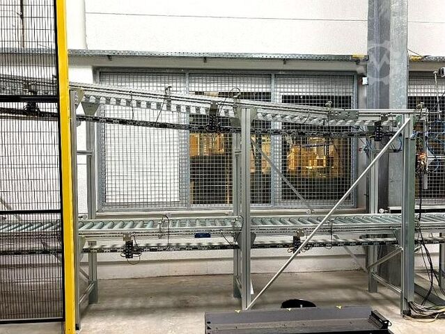 Plant for packaging & stacking Robotic System for Carton Packaging and Stacking