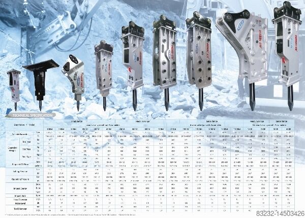 破碎锤 AJCE ABH400M JCB 3cx 4cx