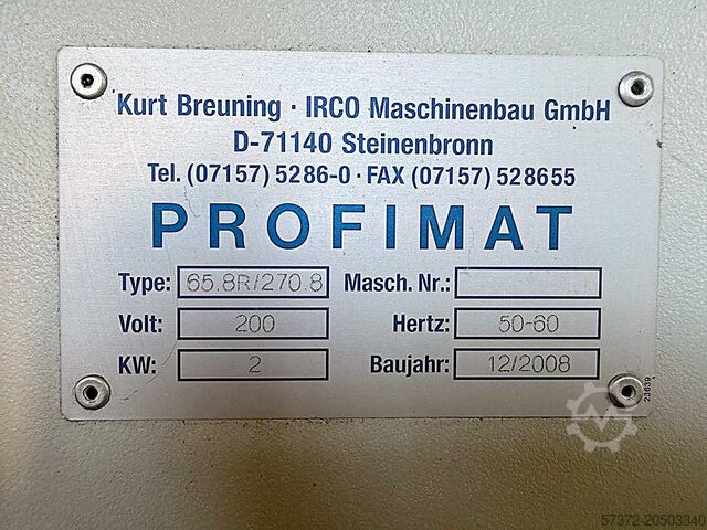 Bar Loader Magazine IRCO Profimat 65.8R-270.8/RBK 10016