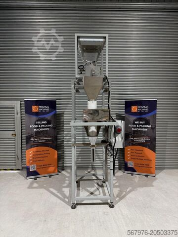 Linear weigher ActionPac Scales & Automation ME109CM Manual Weigh and Pack System