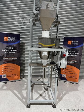 Linear weigher ActionPac Scales & Automation ME109CM Manual Weigh and Pack System