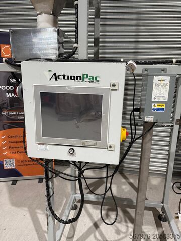 Linear weigher ActionPac Scales & Automation ME109CM Manual Weigh and Pack System