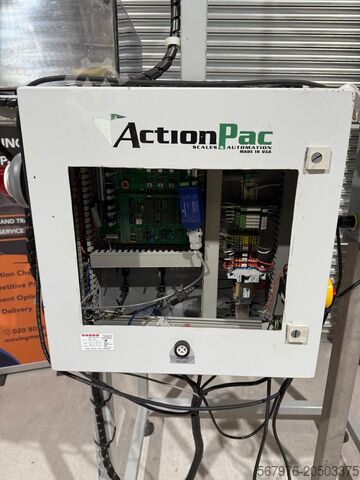 Linear weigher ActionPac Scales & Automation ME109CM Manual Weigh and Pack System