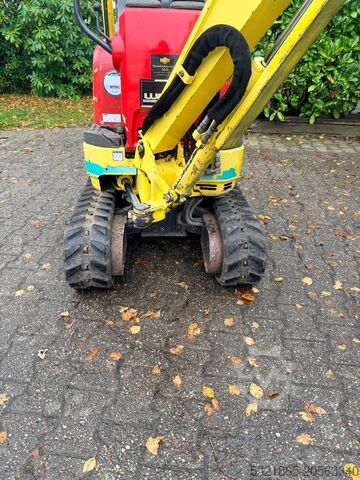 Yanmar 1 ton SV 08 mini excavator, excavating machine, crane yanmar sv 08