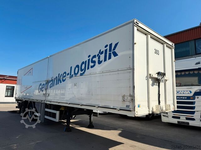 Semi-remorque pour boissons  SYSTEM TRAILER * GETRÄNKE * LBW 1,5 TON DAUTEL *