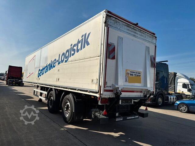 Semi-remorque pour boissons  SYSTEM TRAILER * GETRÄNKE * LBW 1,5 TON DAUTEL *