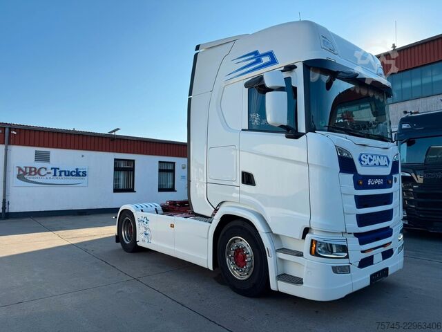 Tracteur routier standard SCANIA S500 * RETARDER * STANDKLIMA  * 2 X TANK*1. HAND