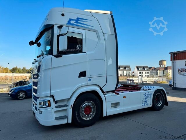 Tracteur routier standard SCANIA S500 * RETARDER * STANDKLIMA  * 2 X TANK*1. HAND