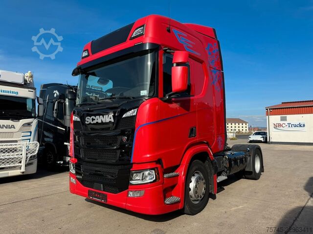 Tracteur routier standard SCANIA R460 * STANDKLIMA * LEDER * 2 X TANK * 1. HAND *
