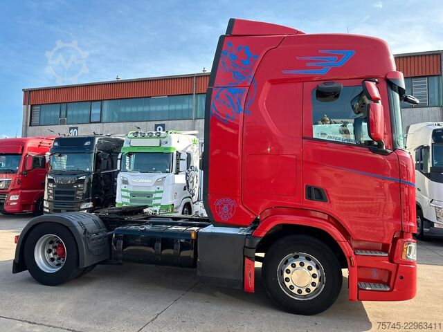 Tracteur routier standard SCANIA R460 * STANDKLIMA * LEDER * 2 X TANK * 1. HAND *