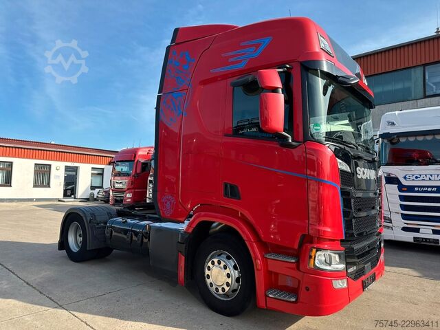 Tracteur routier standard SCANIA R460 * STANDKLIMA * LEDER * 2 X TANK * 1. HAND *