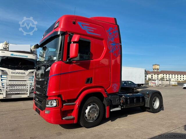 Tracteur routier standard SCANIA R460 * STANDKLIMA * LEDER * 2 X TANK * 1. HAND *