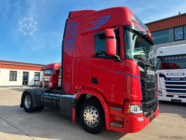 Tracteur routier standard SCANIA R460 * STANDKLIMA * LEDER * 2 X TANK * 1. HAND *