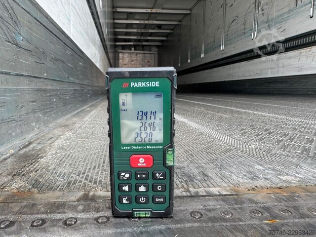 Rơ-moóc lạnh SCHMITZ CARGOBULL SCB*S3T * DOPPELSTOCK * LIFTACHSE * 2,50 M BREIT