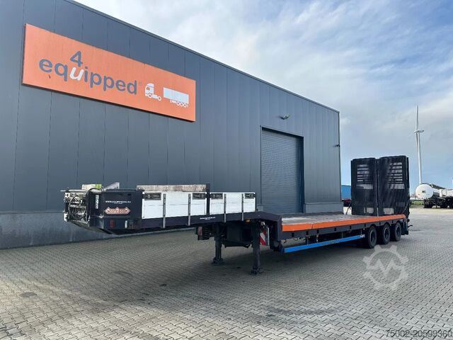 Carregador baixo Nooteboom MCO-48-03V 3-axle lowloader / 3x hydraulic stee...