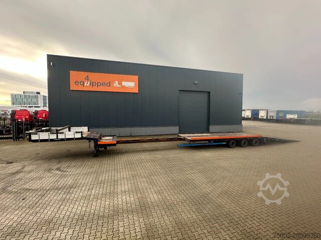 Carregador baixo Nooteboom MCO-48-03V 3-axle lowloader / 3x hydraulic stee...