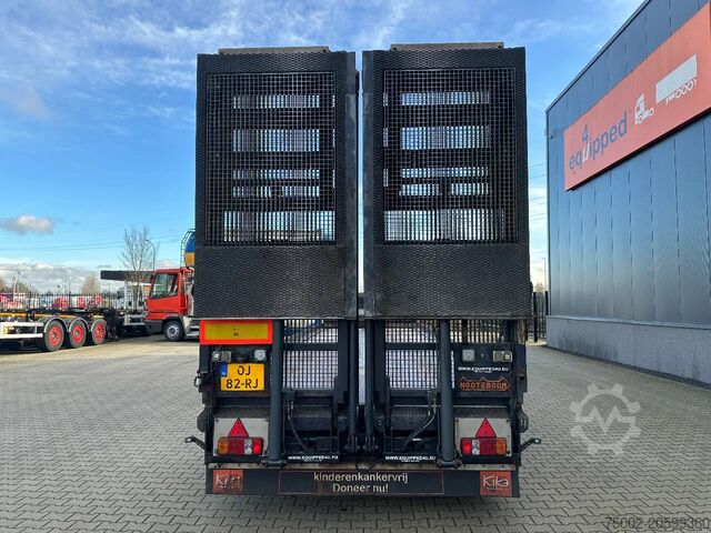 Carregador baixo Nooteboom MCO-48-03V 3-axle lowloader / 3x hydraulic stee...