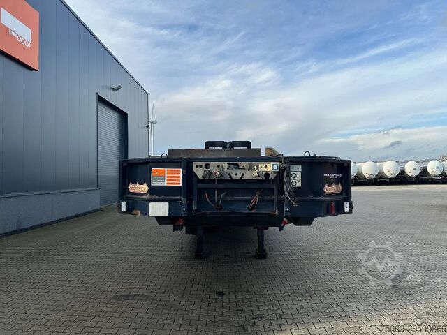 Carregador baixo Nooteboom MCO-48-03V 3-axle lowloader / 3x hydraulic stee...