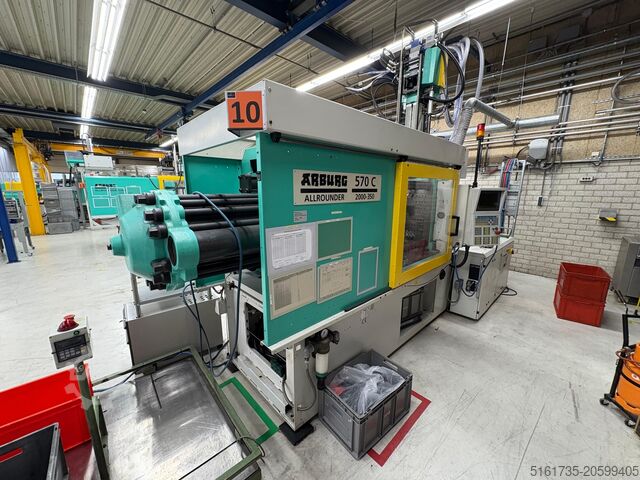 Maskin for sprøytestøping Arburg Allrounder 570 C 2000-350