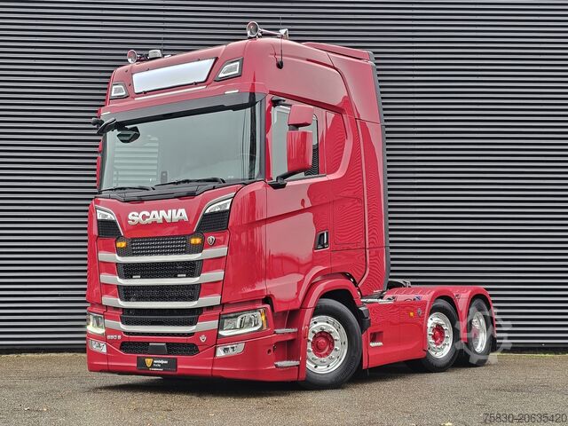 Standard-SZM Scania S660 V8 6X2/4 / RETARDER / FULL AIR / HYDRAULIC