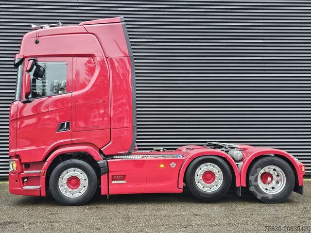 Standard-SZM Scania S660 V8 6X2/4 / RETARDER / FULL AIR / HYDRAULIC