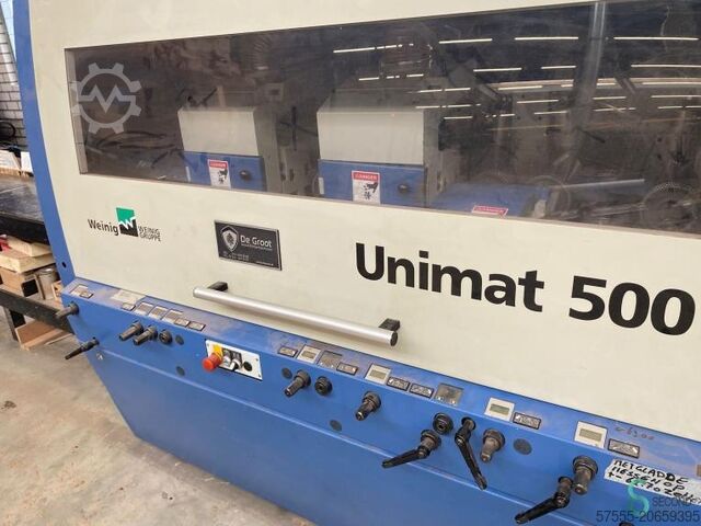 Mașini de rindeluit pe patru fețe Weinig Unimat 500 2005 Weinig Unimat 500