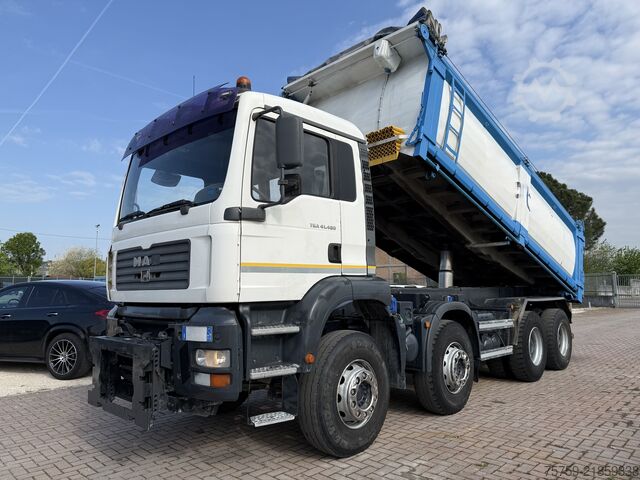 трьохсторонній самоскид MAN 41.480 TGA KIPPER 20cbm 8x4 40Ton