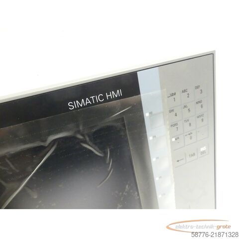 ส่วนประกอบ Siemens 6AV2124-1QC02-0AX0 Panel SN: C-JNK97496 --