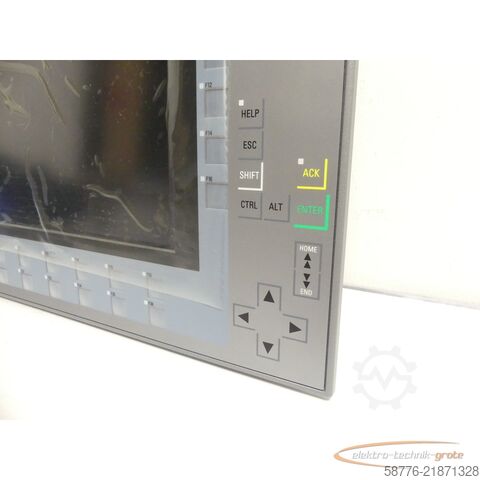 ส่วนประกอบ Siemens 6AV2124-1QC02-0AX0 Panel SN: C-JNK97496 --