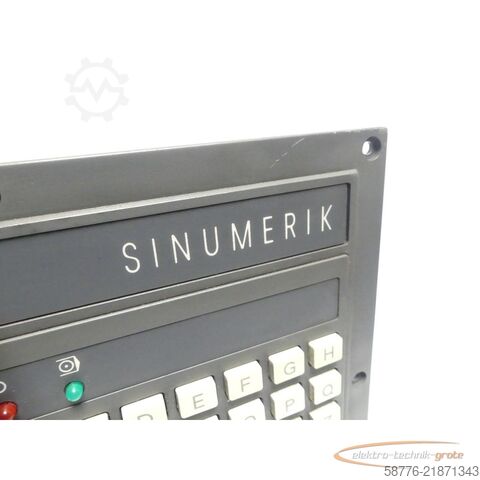 コンポーネント Siemens 6FC3985-7AT20 12" Bedientafelgehäuse mit 6FC3988-3AH20 Tastatur