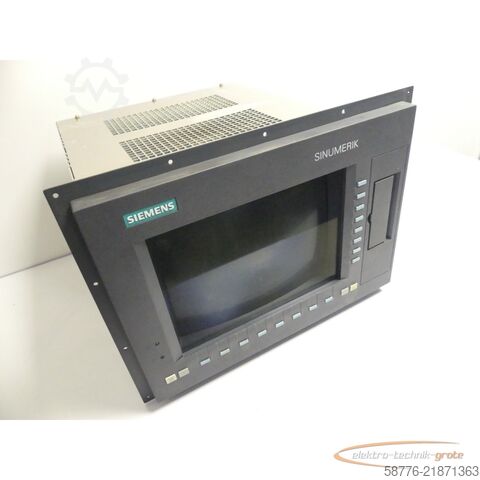 Komponenta Siemens 6FC5203-0AB20-0AA0 komplette Monitoreinheit 14" Farbe SNT-J21113893