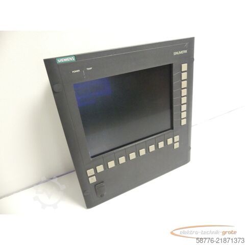 Componente Siemens 6FC5203-0AF04-0AA0 Operator Panelfront OP 010S 10,4" SN:T-P12003047