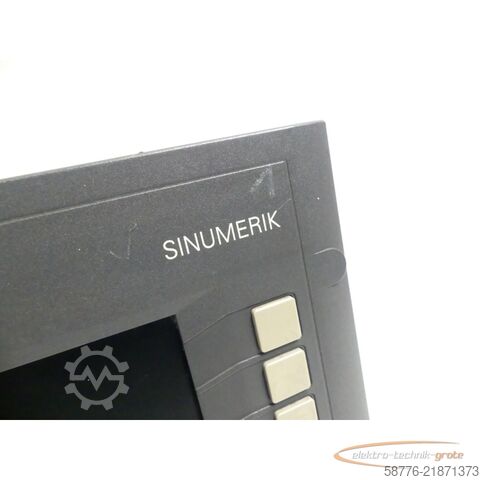 Componente Siemens 6FC5203-0AF04-0AA0 Operator Panelfront OP 010S 10,4" SN:T-P12003047