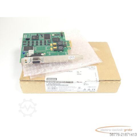 Component Siemens 6GK1562-2AA00 PC-CP X1-Cars Version 01 SN VPJ1281754