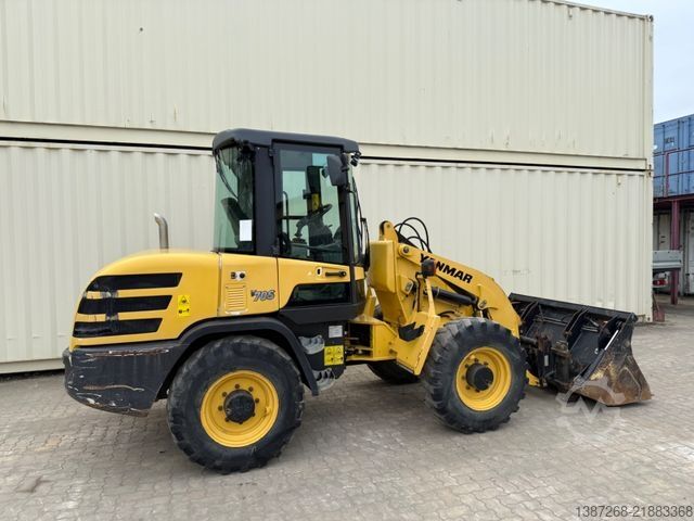 휠로더 YANMAR V70S Schwenklader / 2017 BJ / Schaufel + Gabel