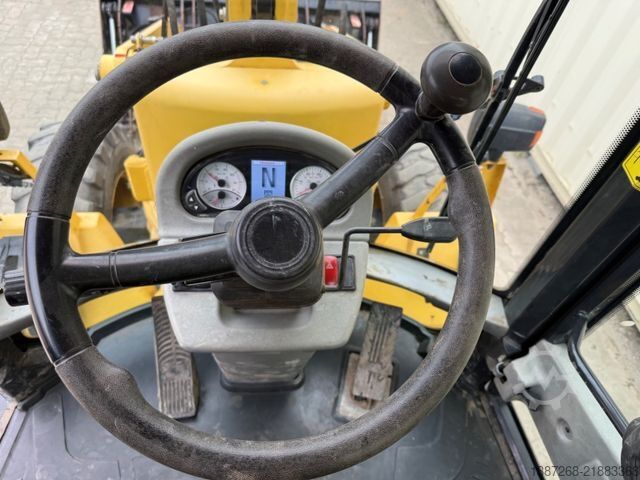 휠로더 YANMAR V70S Schwenklader / 2017 BJ / Schaufel + Gabel
