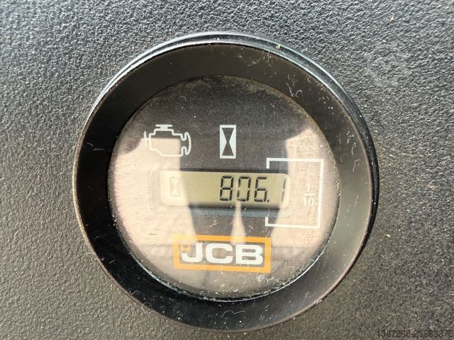 Miniekskavaator JCB 16C-1 / 2021 BJ / 806 H / 3 x Löffel