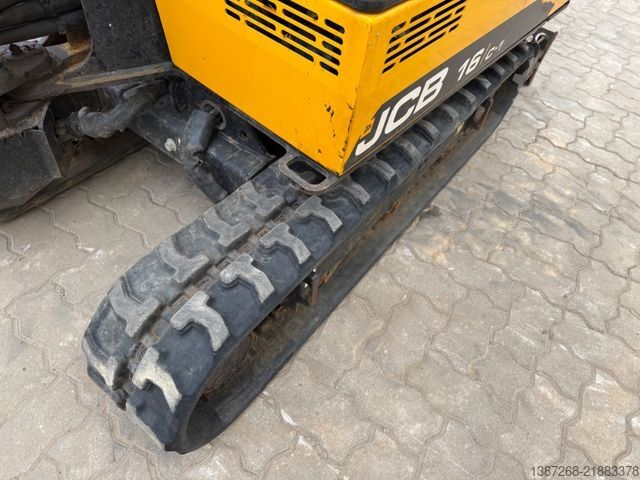 Miniekskavaator JCB 16C-1 / 2021 BJ / 806 H / 3 x Löffel