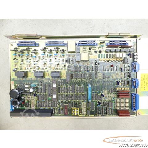 Fanuci komponent Fanuc A06B-6055-H222 Spindelsteuerung / AC Spindle Servo Unit SN: K72-00144A