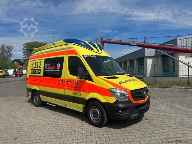 Itfaiye aracı MERCEDES-BENZ Sprinter 316 / RTW Delfis + Trage